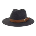 LAGUNA Buckle Trim Fedora-Pink Waters 