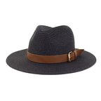 LAGUNA Buckle Trim Fedora-Pink Waters 
