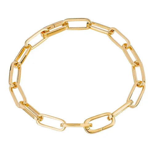 Long Link Bracelet-Pink Waters 
