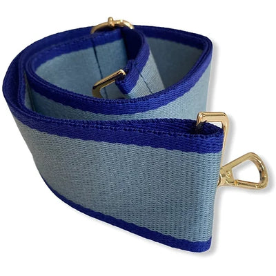 Bag Strap - Blue/Navy - Pink Waters 