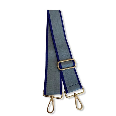 Bag Strap - Blue/Navy - Pink Waters 