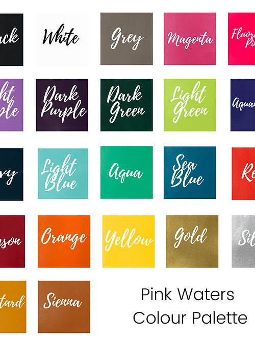 PORTOFINO Monogrammed Mini - Pink Waters 