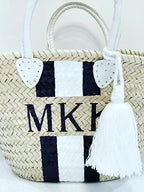White Large Tassel-Pink Waters 
