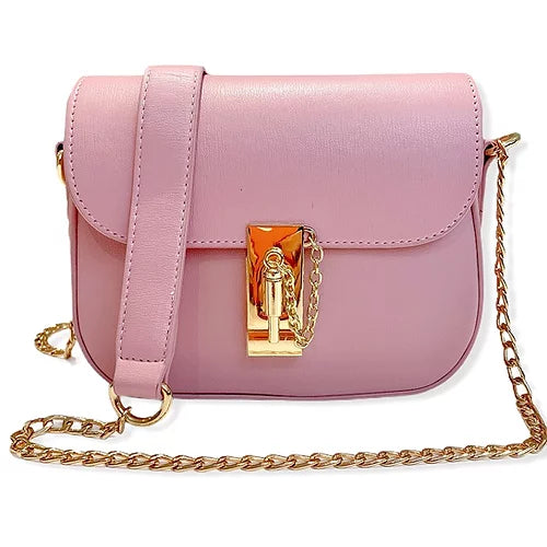 Pink Chain Handbag-Pink Waters 