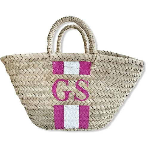 HAMPTONS Monogrammed Mini-Pink Waters 