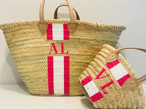 Mini & Mummy Baskets-Pink Waters 