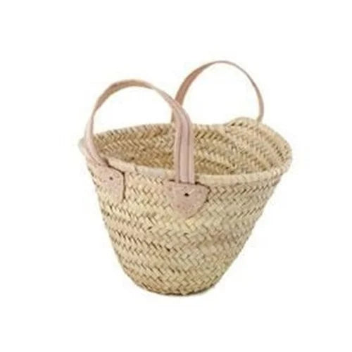 TODDLER French Straw Basket-Pink Waters 