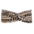 Venus Crystal Bracelet - Black-Pink Waters 