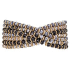 Venus Crystal Bracelet - Black-Pink Waters 