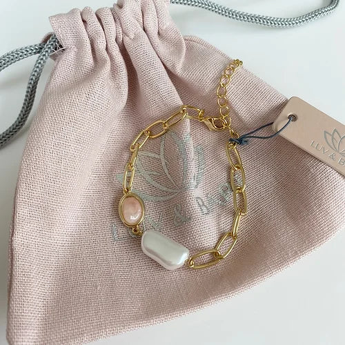 GILLIAN Luv & Bart Bracelet-Pink Waters 
