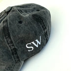 MAINE Personalised Vintage Style Cap-Pink Waters 