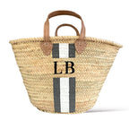 Personalised IBIZA Moroccan Basket-Pink Waters 