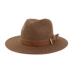 LAGUNA Buckle Trim Fedora-Pink Waters 