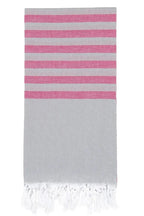 Fushcia Peshtemal Towel-Pink Waters 