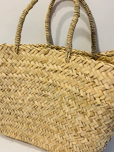 BERBER Monogrammed Basket - Pink Waters 