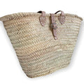 SEVILLE Long Handle Basket with Buckle Closing-Pink Waters 