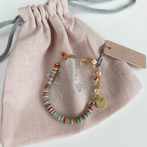 HATTIE Luv & Bart Bracelet-Pink Waters 
