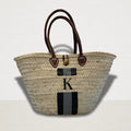 BORA BORA Monogrammed Basket-Pink Waters 