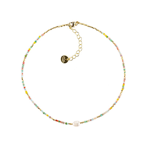 CLAUDIA Luv & Bart Necklace-Pink Waters 