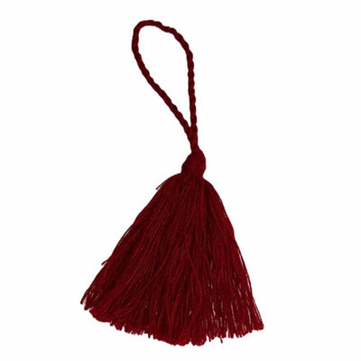 Burgundy Large Tassel - Pink Waters 