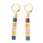 TILA Earrings-Pink Waters 