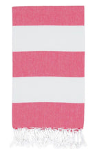 MONOGRAMMED BOLD Peshtemal-Pink Waters 