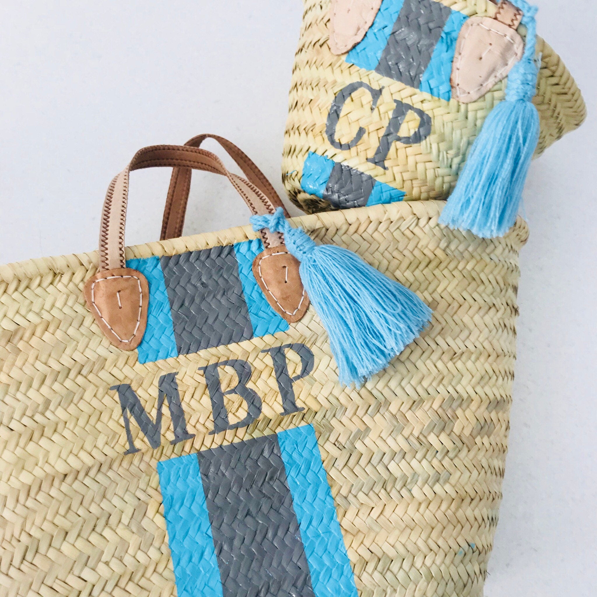 MUMMY & DAUGHTER Personalised Baskets-Pink Waters 