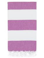 MONOGRAMMED BOLD Peshtemal-Pink Waters 