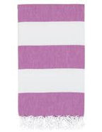 MONOGRAMMED BOLD Peshtemal-Pink Waters 