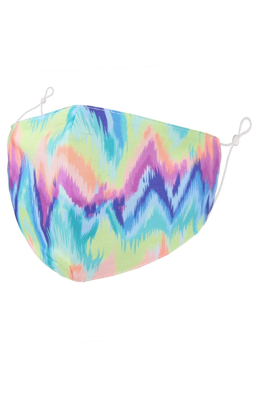 Tie Dye Face Mask-Pink Waters 