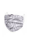 Children's Face Mask. Age 2-10-Pink Waters 