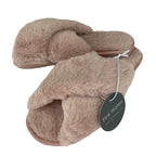Fluffy Mule Slippers - Pink-Pink Waters 