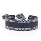 Canvas Personalised Friendship Bracelet-Pink Waters 