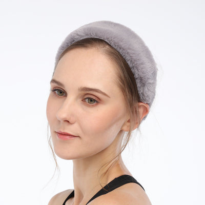 Faux Fur Headbands - Various Colours - Pink Waters 