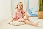 Children's Pyjama Set 'Portia' Dusky Pink-Pink Waters 