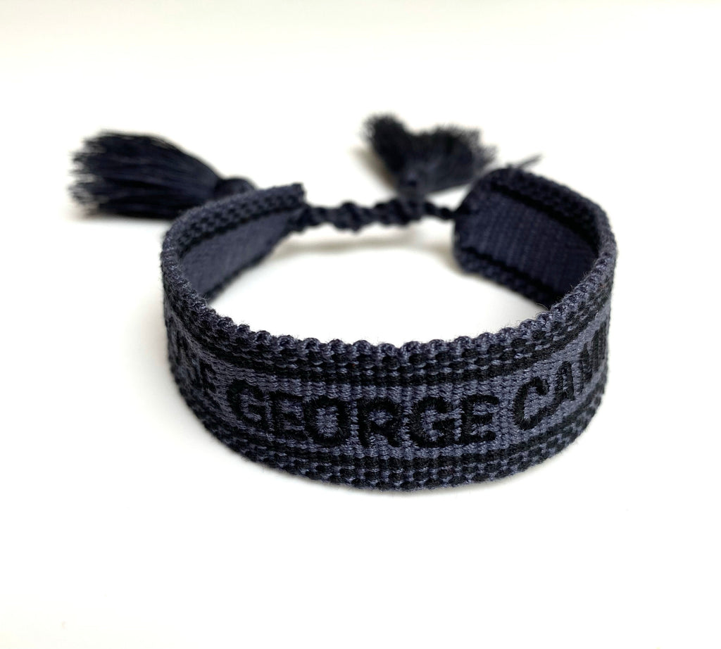 Canvas Personalised Friendship Bracelet-Pink Waters 