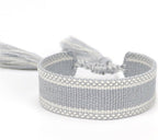 Canvas Personalised Friendship Bracelet-Pink Waters 