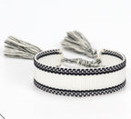 Canvas Personalised Friendship Bracelet-Pink Waters 