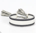 Canvas Personalised Friendship Bracelet-Pink Waters 