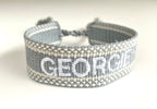 Canvas Personalised Friendship Bracelet-Pink Waters 