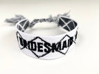 Canvas Friendship Bracelet - Bridesmaid/Good Vibes Only/Stay Safe-Pink Waters 