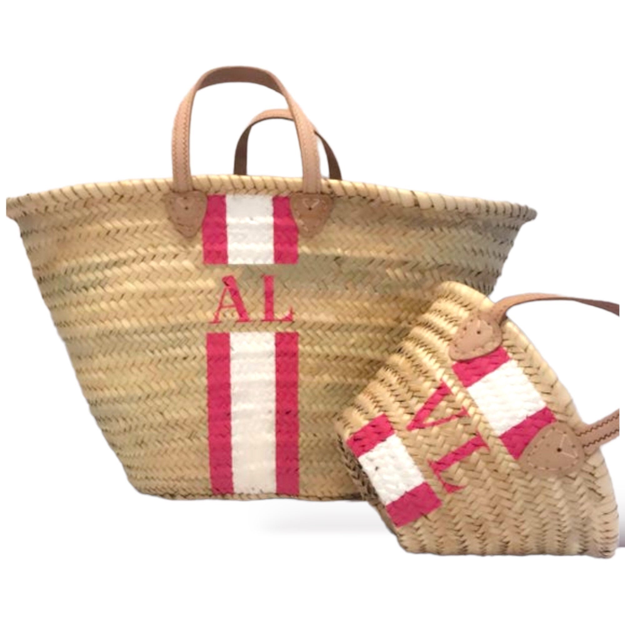 MUMMY & DAUGHTER Personalised Baskets-Pink Waters 
