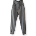 Classic Grey Jogger with Deep Waist Band-Pink Waters 