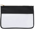 Clear Make up Cosmetic Toiletry Bags Waterproof Transparent PVC Bag Cosmetic. Various Colours-Pink Waters 